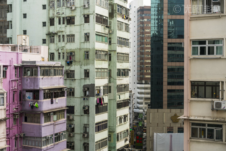 香港,拥挤的住房.